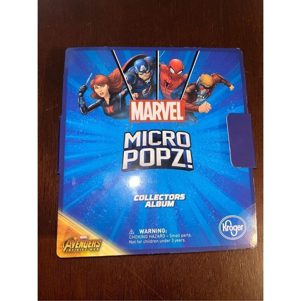 Marvel Micro Popz 2019 Kroger collectors album